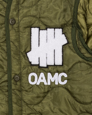 UNDEFEATED X OAMC PEACEMAKER LINER JACKET - OLIVE – Undefeated