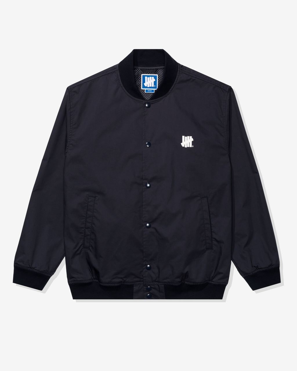 UNDEFEATED SHELL VARSITY JACKET - NAVY