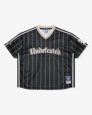 黒色ベースボールシャツ　UNDEFEATED UNDEFEATED S/S BASEBALL JERSEY – Undefeated