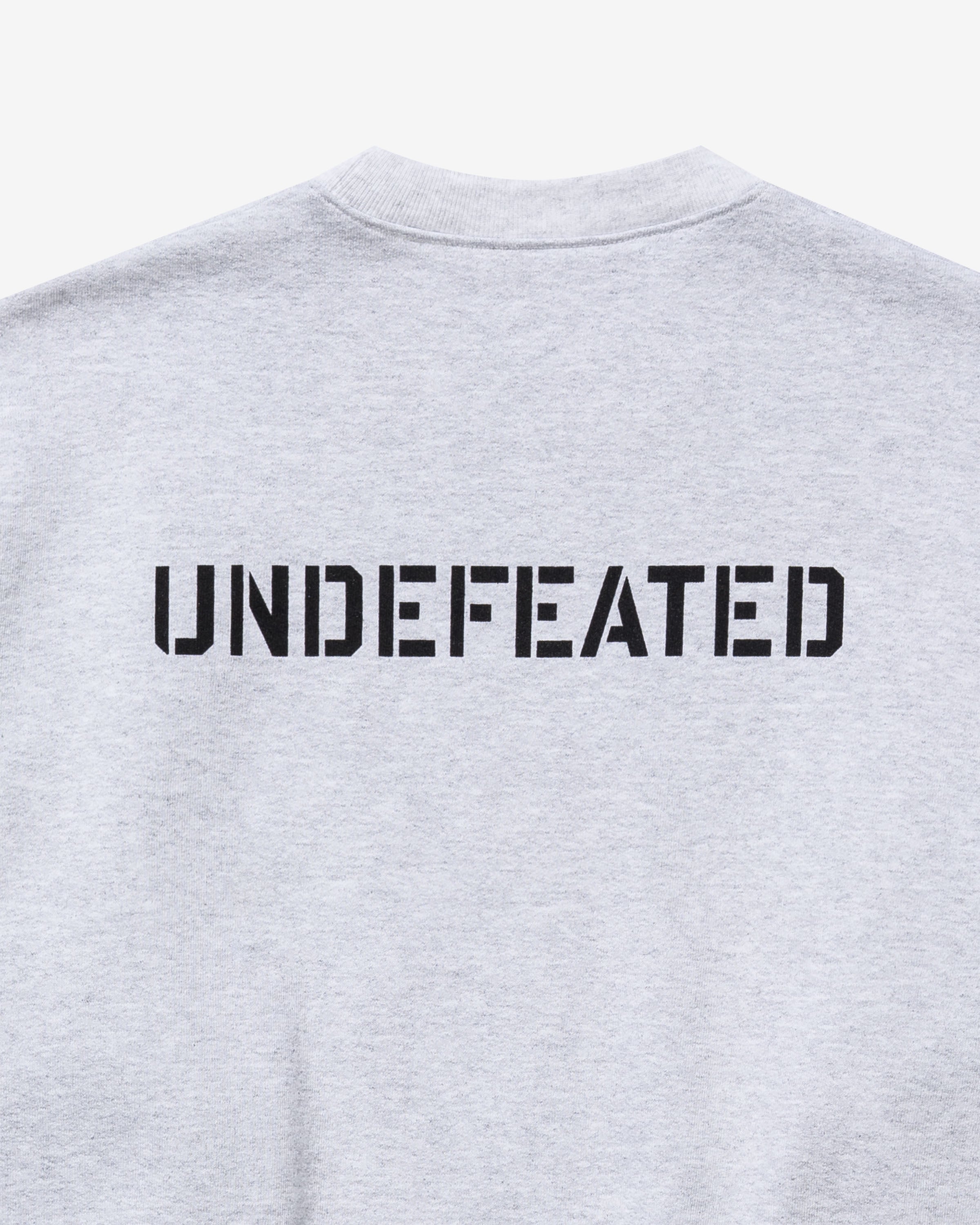 UNDEFEATED STENCIL CREWNECK - ASH – Undefeated UNDEFEATED STENCIL CREWNECK - ASH – Undefeated