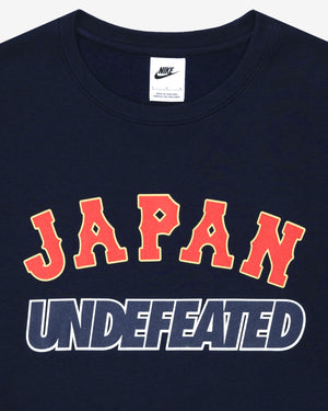 UNDEFEATED X WBC JAPAN CREWNECK - NAVY – Undefeated