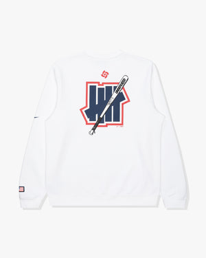 UNDEFEATED X WBC USA CREWNECK - WHITE – Undefeated