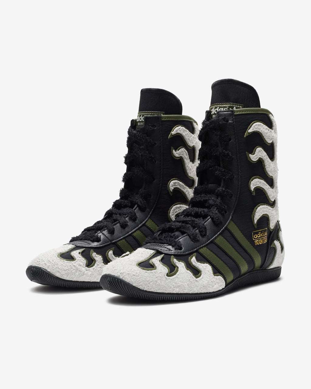 ADIDAS X BRAIN DEAD JAPAN HI - CBLACK/ CRYWHT - ADIDAS X BRAIN DEAD JAPAN HI - CBLACK/ CRYWHT