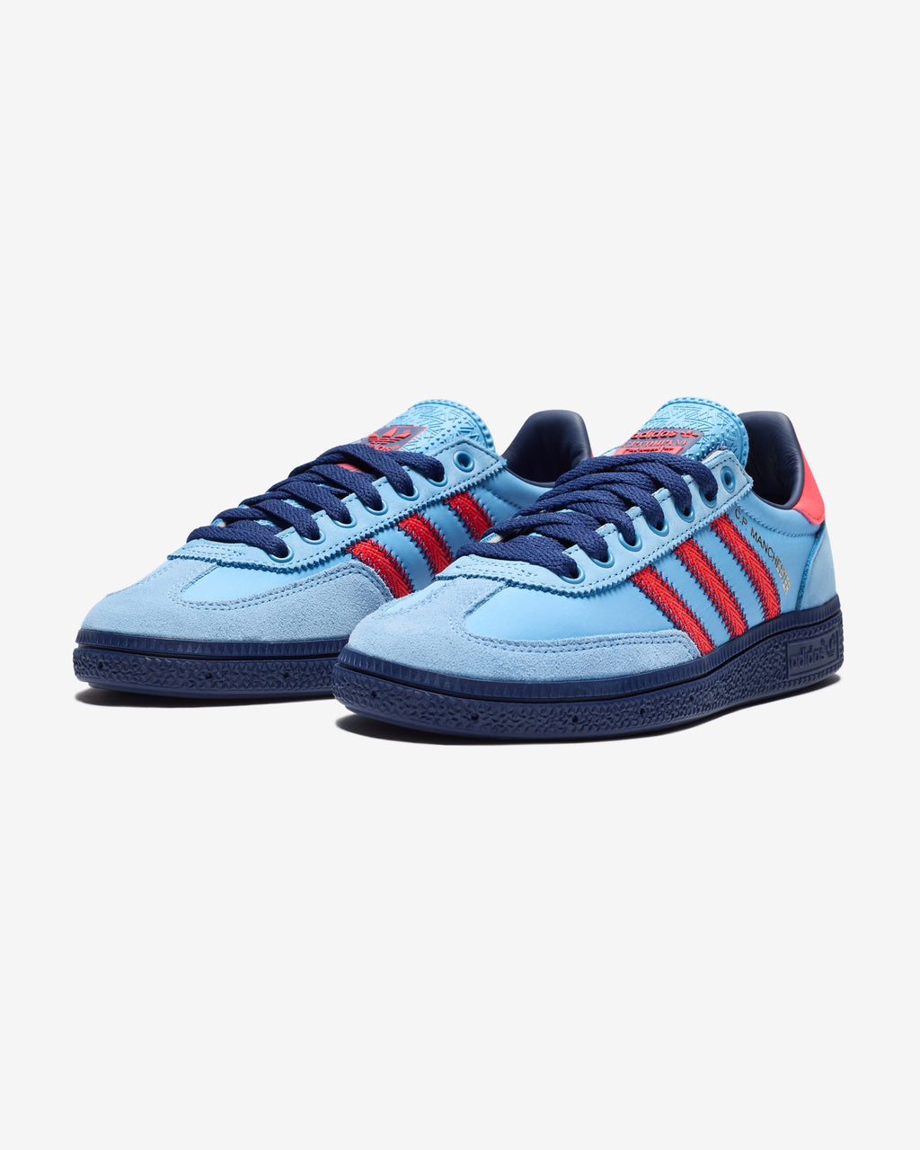 ADIDAS X C.P. COMPANY MANCHESTER SPZL - LTBLUE/ BRIRED - ADIDAS X C.P. COMPANY MANCHESTER SPZL - LTBLUE/ BRIRED