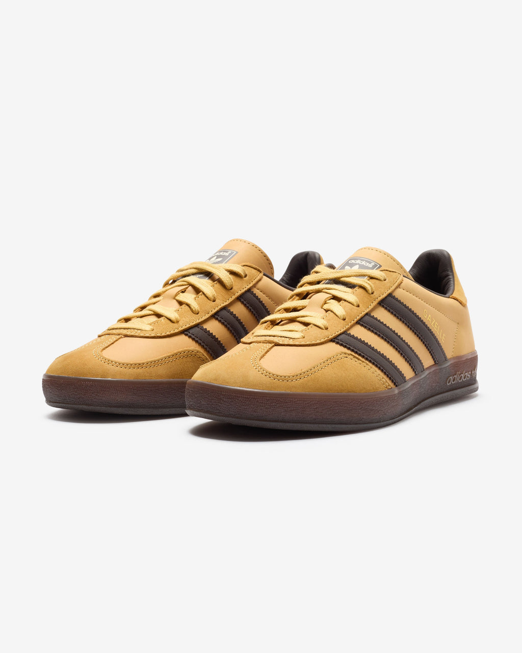 ADIDAS GAZELLE INDOOR - OAT/ DBROWN - ADIDAS GAZELLE INDOOR - OAT/ DBROWN