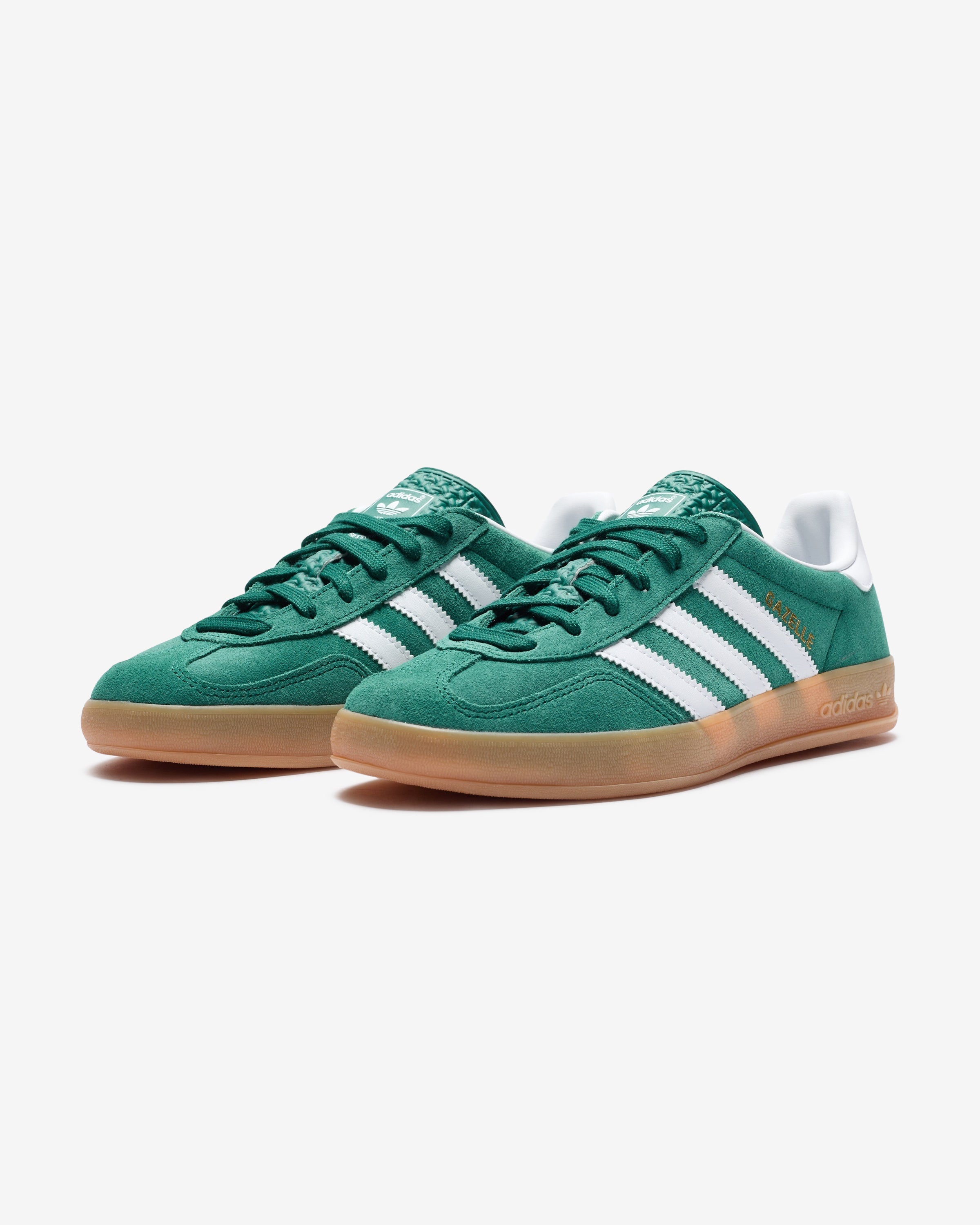 ADIDAS GAZELLE INDOOR - CGREEN/ FTWWHT