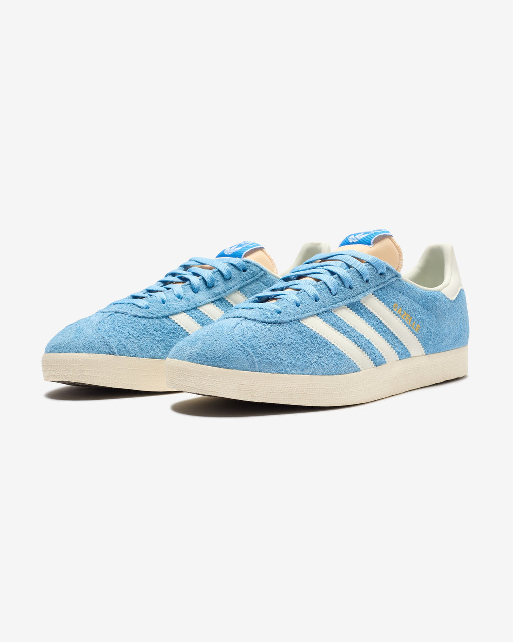 ADIDAS GAZELLE - LTBLUE/ OWHITE/ CREWHT - ADIDAS GAZELLE - LTBLUE/ OWHITE/ CREWHT