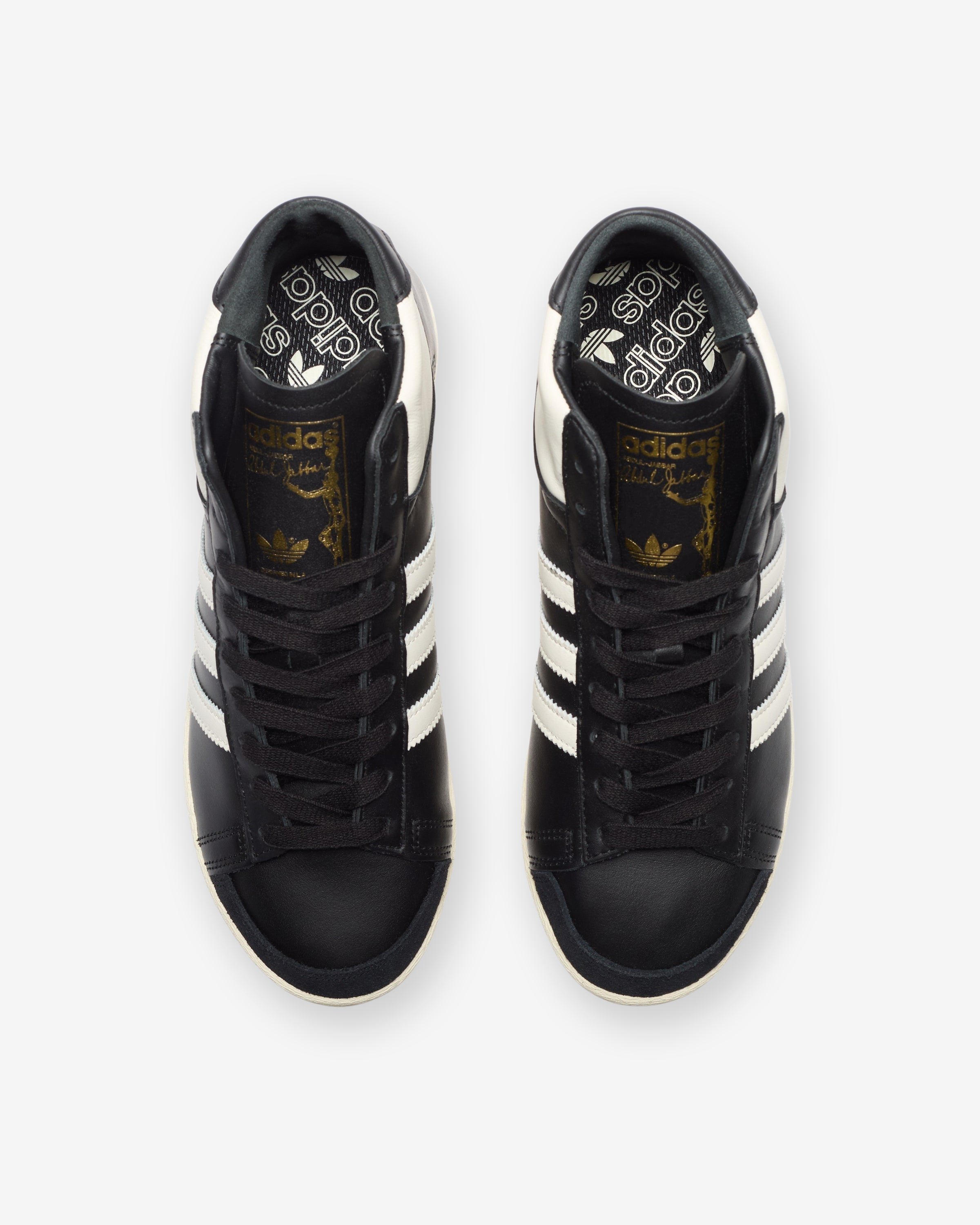 ADIDAS JABBAR HI - CBLACK/OWHITE