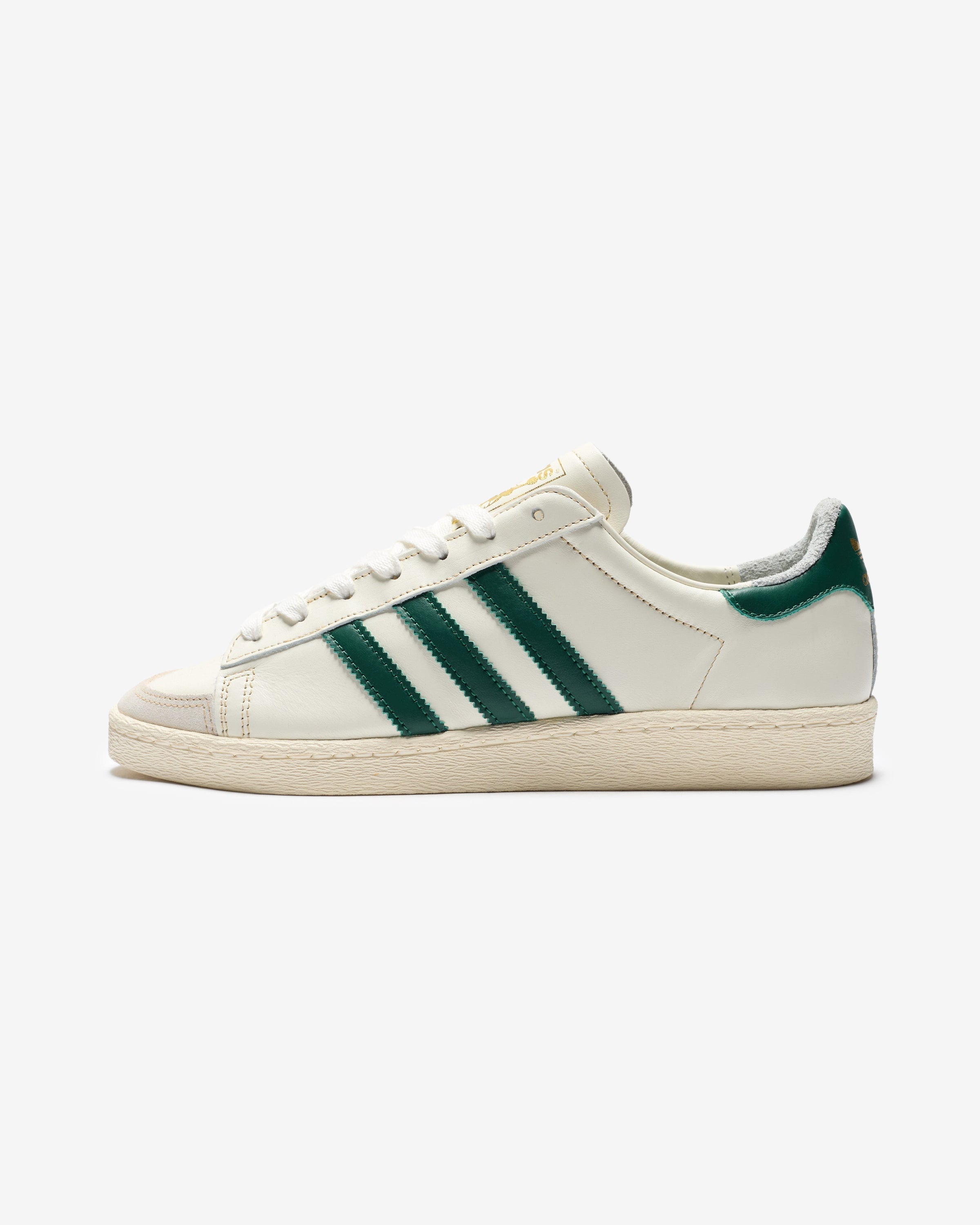 ADIDAS JABBAR LOW - OWHITE/ DRKGRN