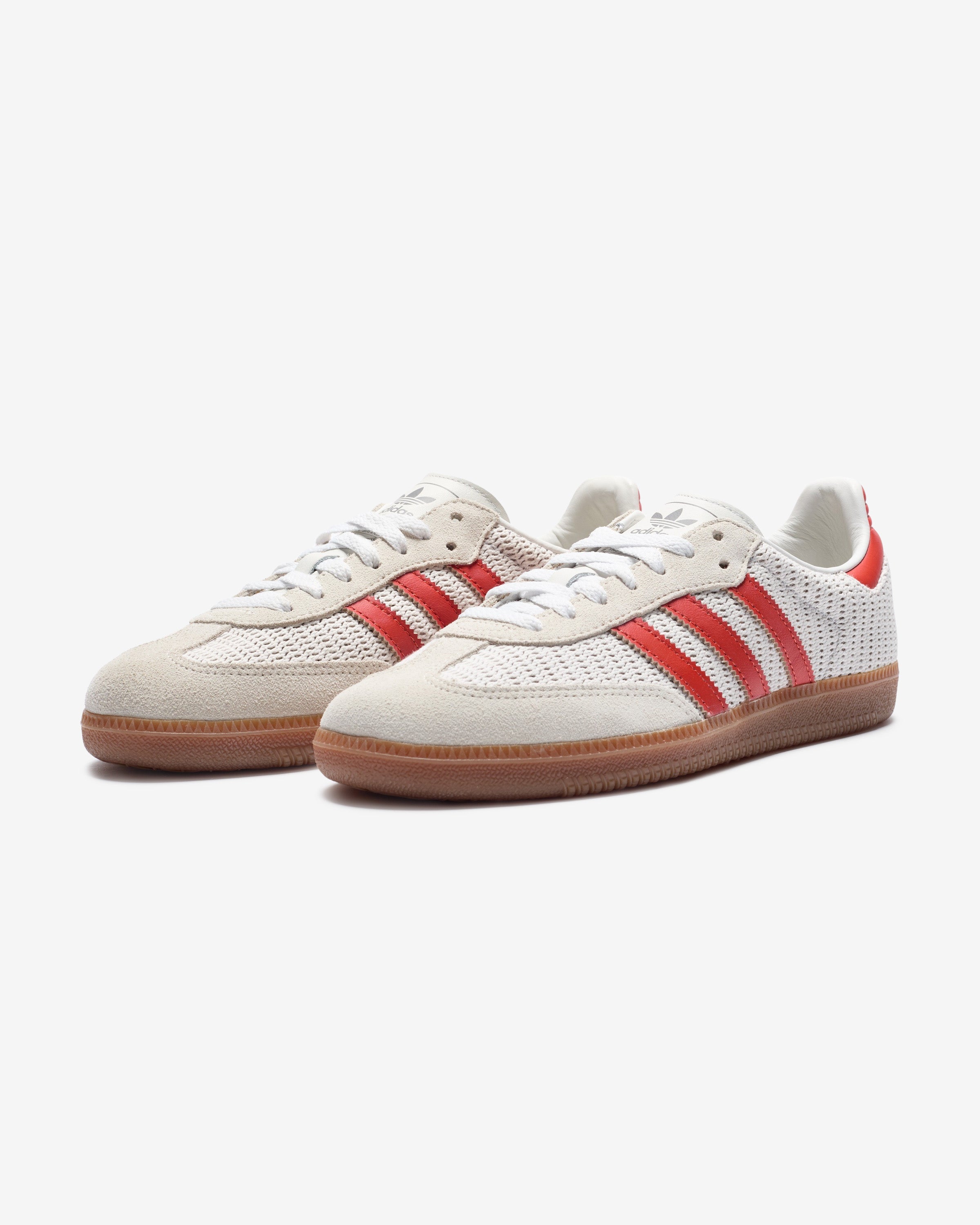 ADIDAS SAMBA - CRYWHT/ PRERED/ GUMM2