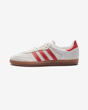 ADIDAS SAMBA - CRYWHT/ PRERED/ GUMM2