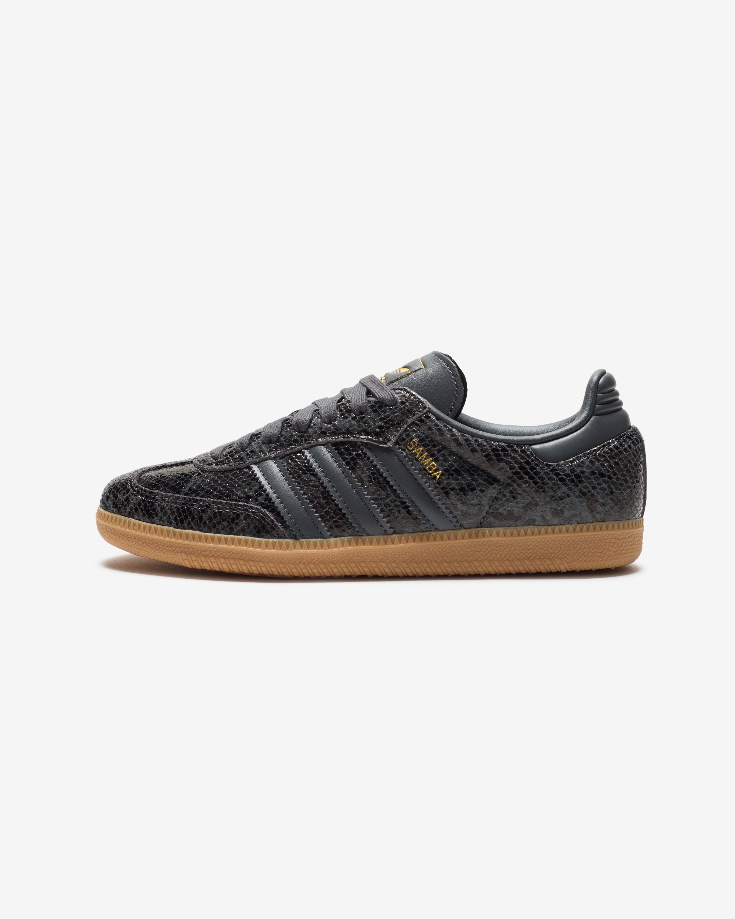 ADIDAS WOMEN'S SAMBA OG - CBLACK/ GRESIX