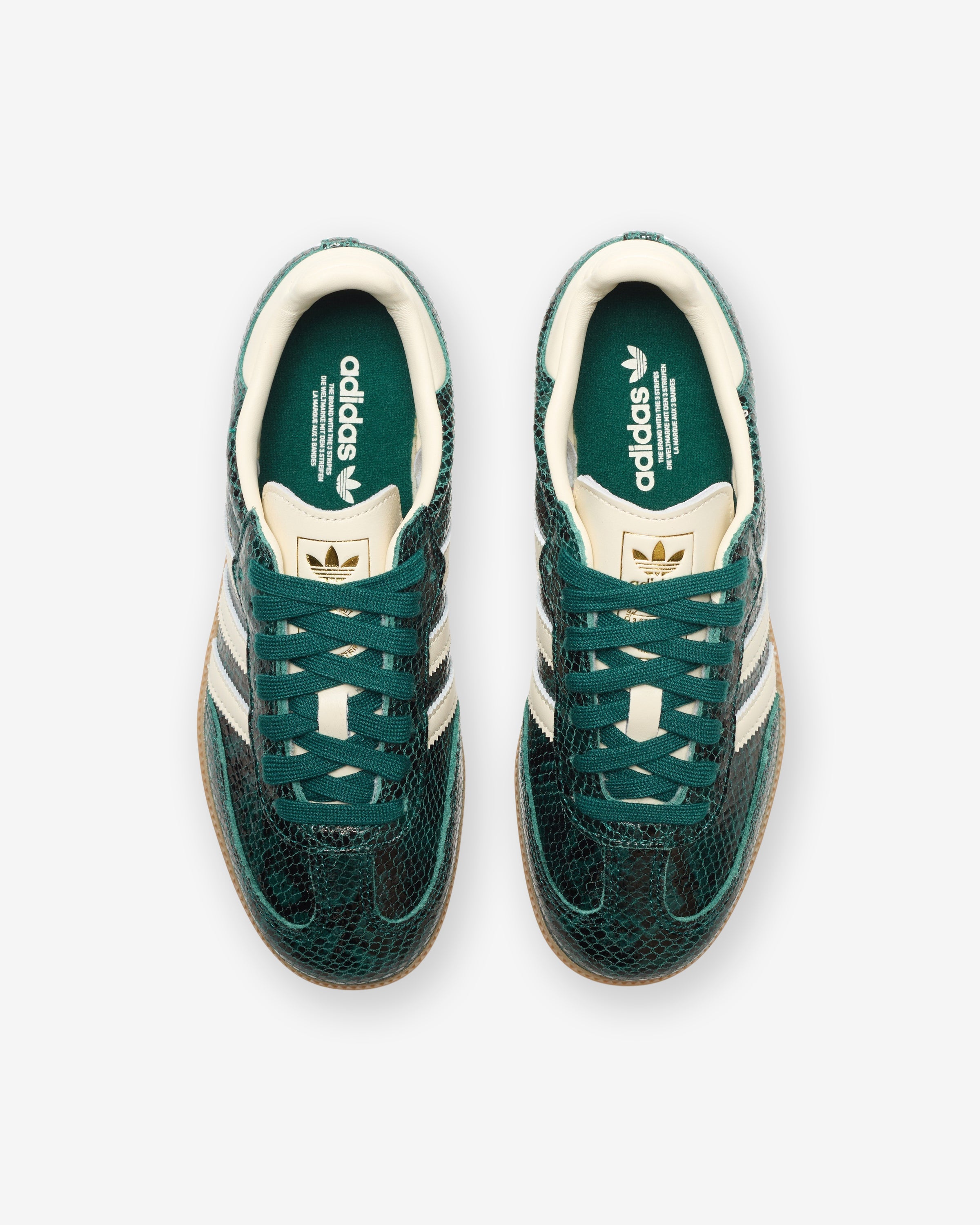 ADIDAS WOMEN'S SAMBA OG - CREWHT/ CGREEN