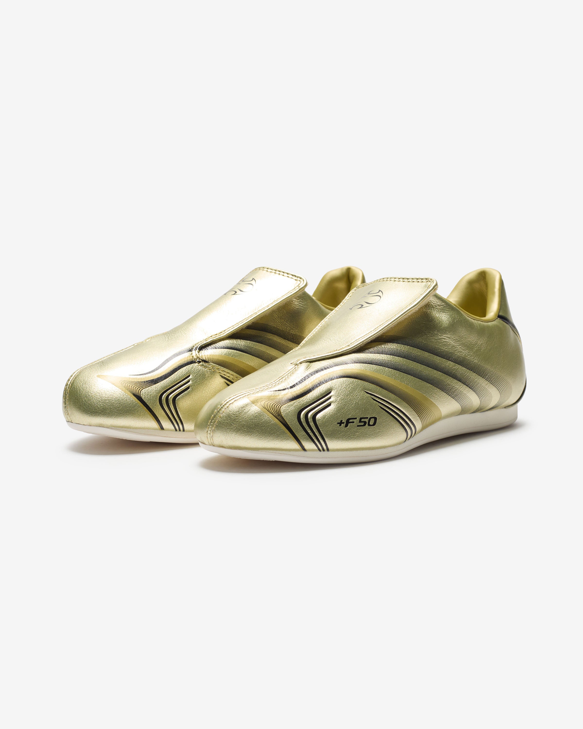 ADIDAS WOMEN'S TAEKWONDO F50 - GOLD/ CBLACK