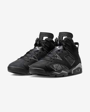 シューズ(男性用) Nike Air Jordan 6 Retro Black AIR JORDAN 6 RETRO - BLACK/ REFLECT SILVER/ BLACK – Undefeated