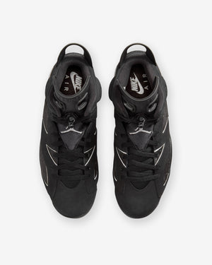 AIR JORDAN 6 RETRO - BLACK/ REFLECT SILVER/ BLACK – Undefeated