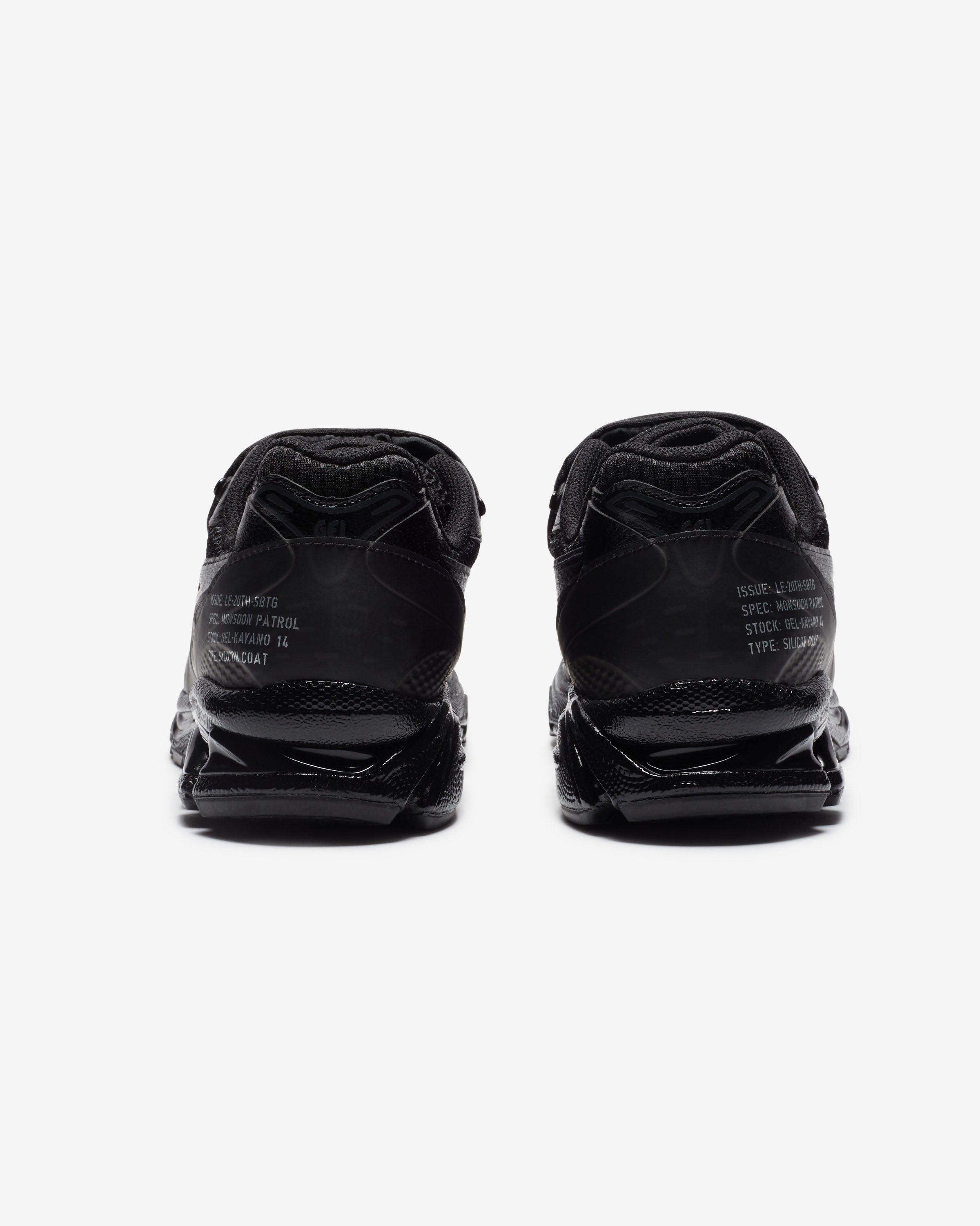 ASICS X SBTG GEL KAYANO 14 BLACK Undefeated