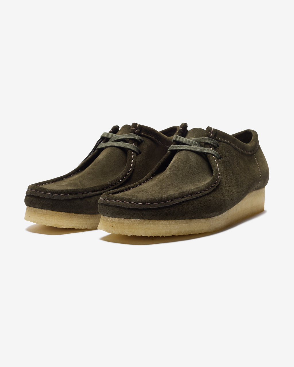 CLARKS WALLABEE - FORRESTGREENSUEDE - CLARKS WALLABEE - FORRESTGREENSUEDE