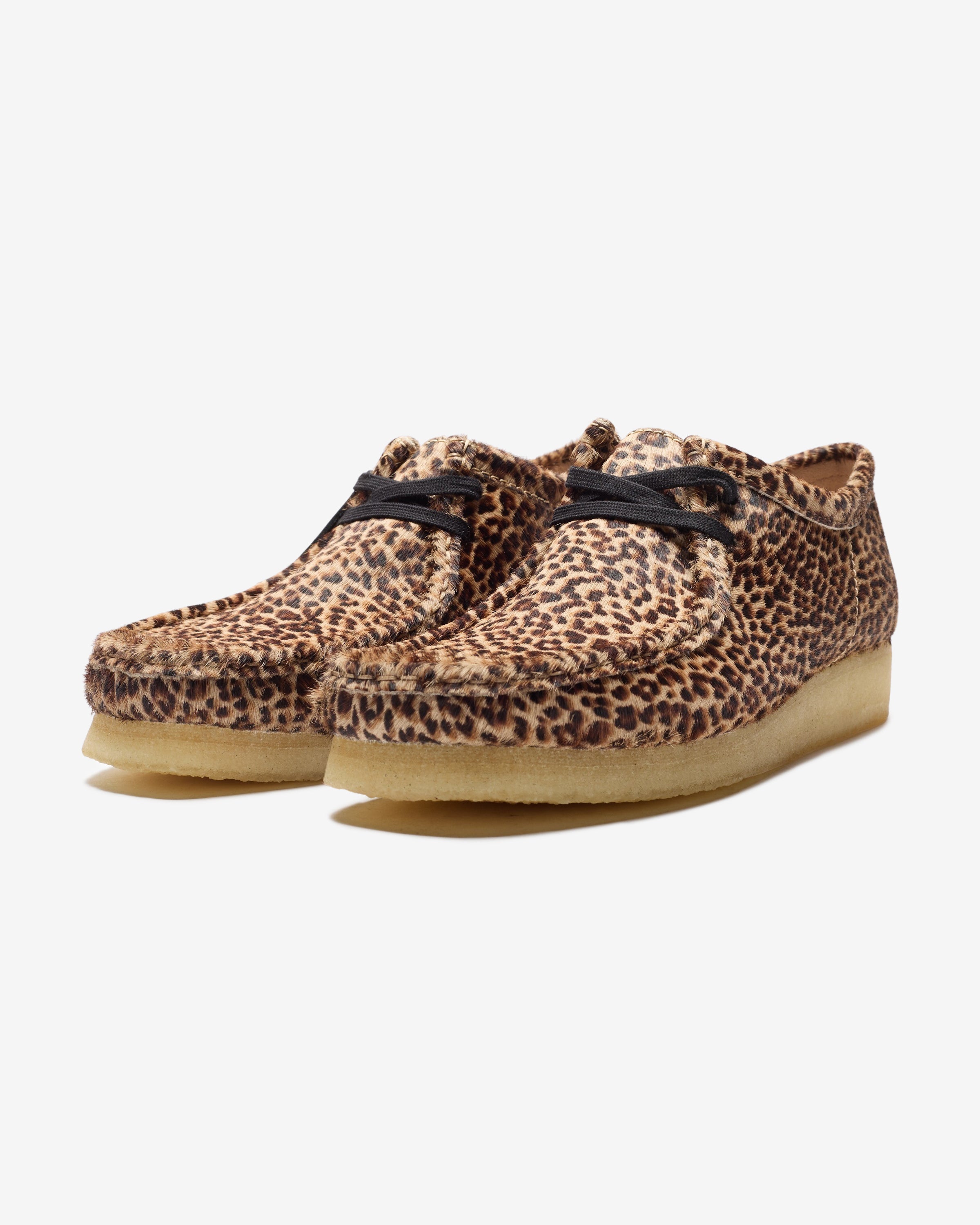 CLARKS WALLABEE - LEOPARDPRINT