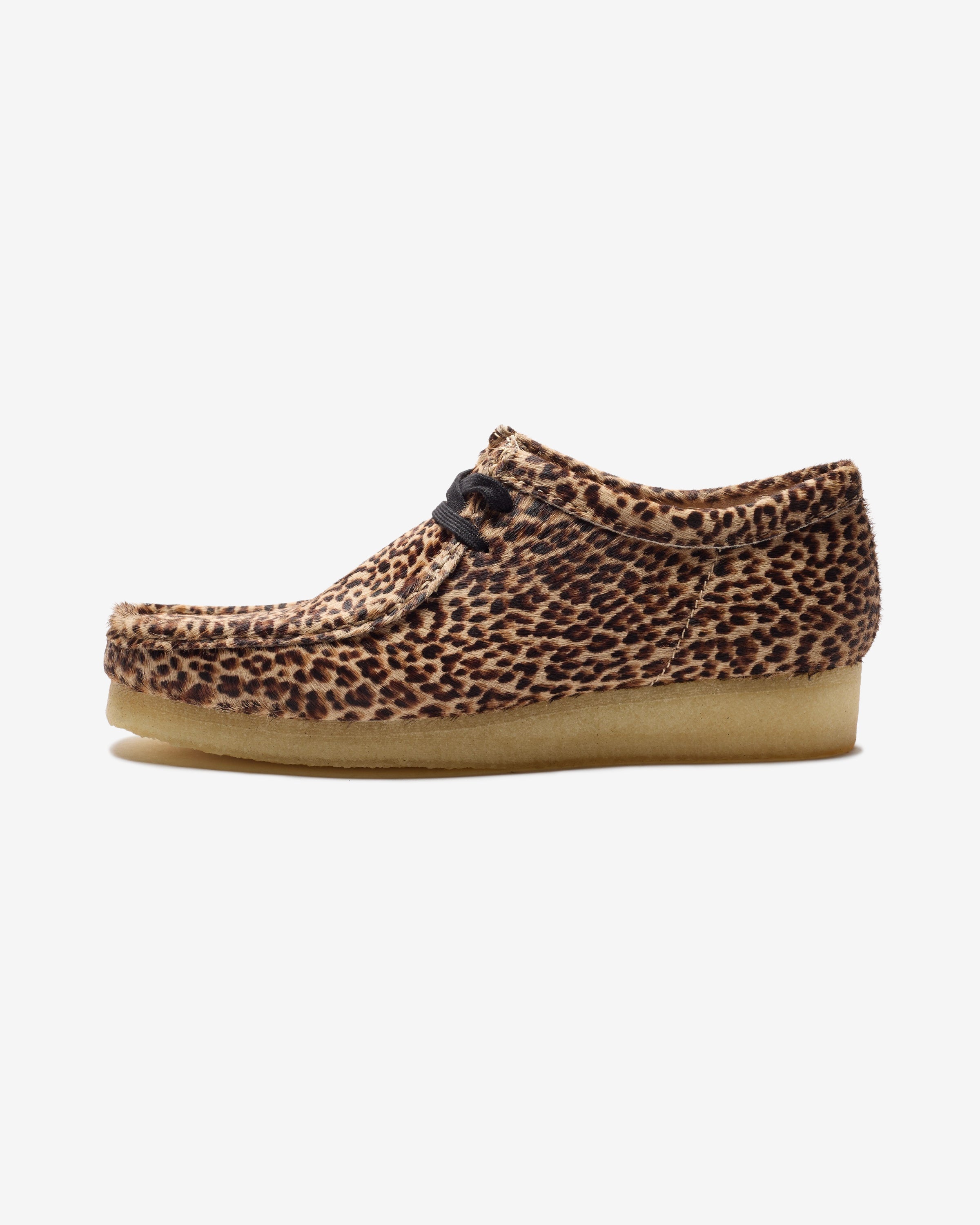 CLARKS WALLABEE - LEOPARDPRINT