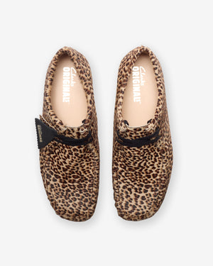 CLARKS WALLABEE - LEOPARDPRINT