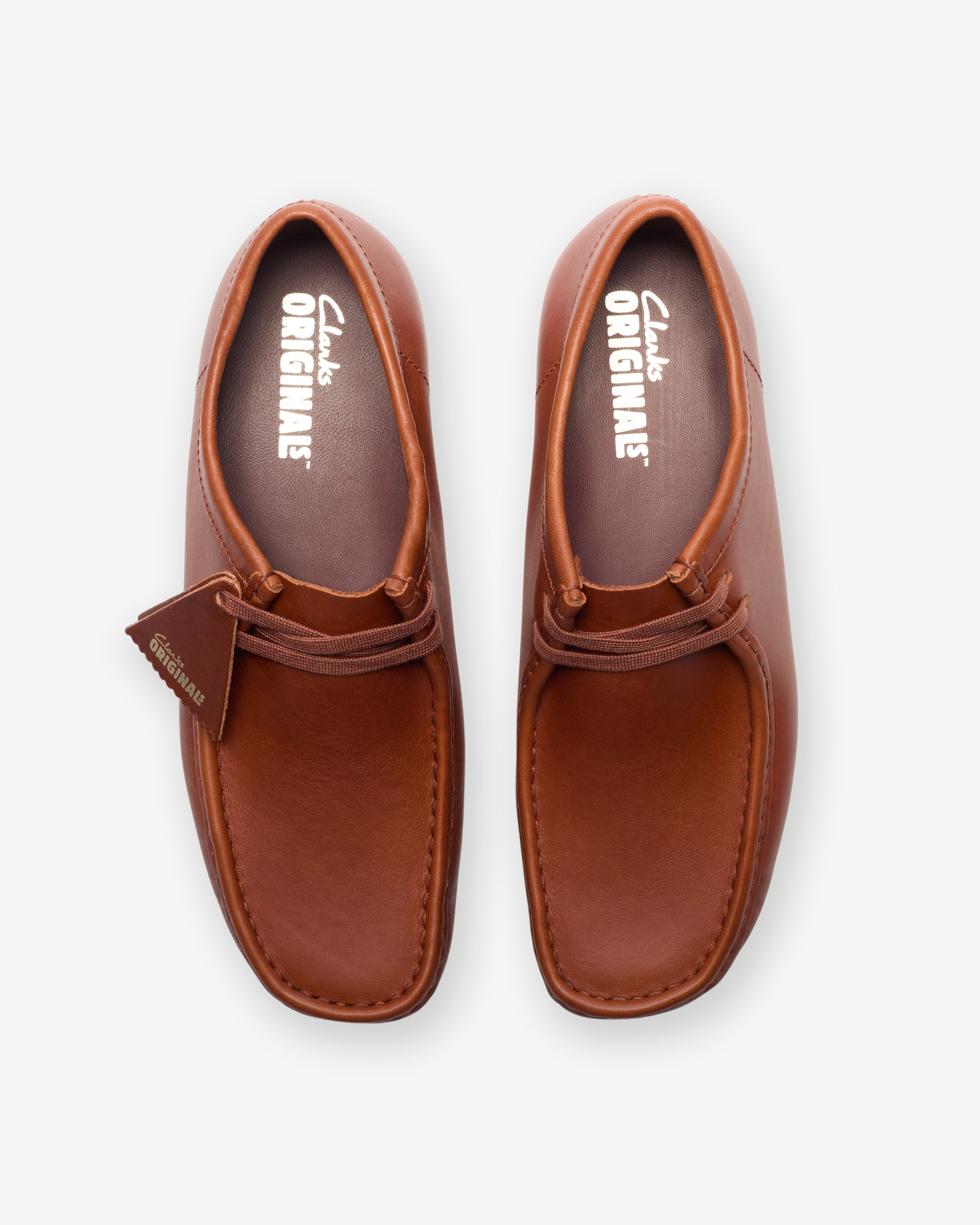 CLARKS WALLABEE - TANLEATHER