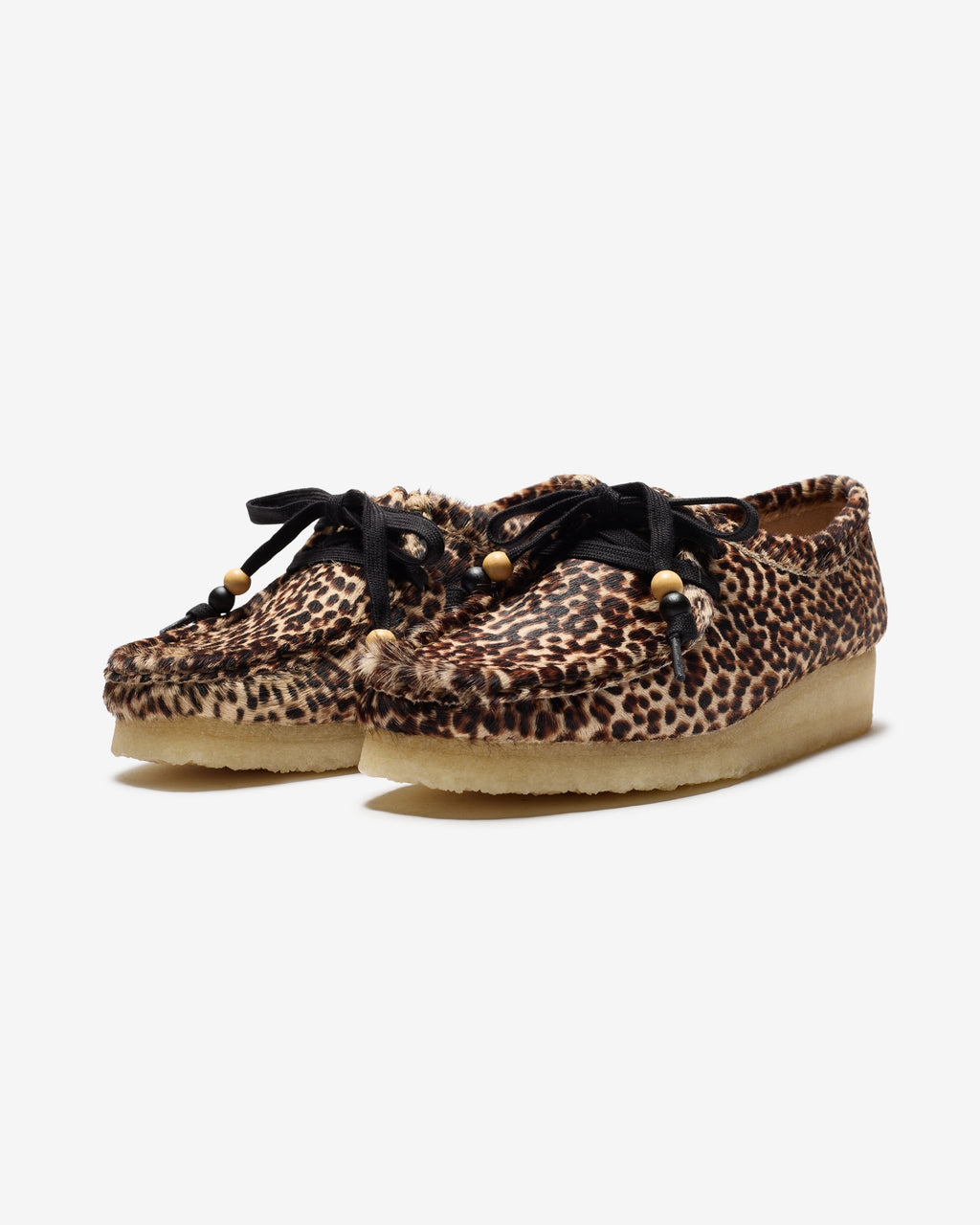 CLARKS WOMEN'S WALLABEE - LEOPARDPRINT - CLARKS WOMEN'S WALLABEE - LEOPARDPRINT