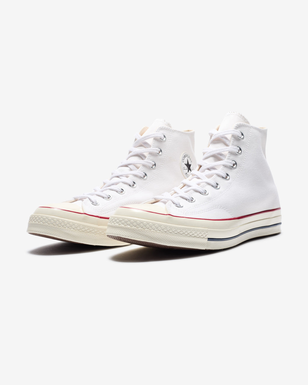 CONVERSE CHUCK 70 HI - WHITE/ GARNET/ EGRET - CONVERSE CHUCK 70 HI - WHITE/ GARNET/ EGRET