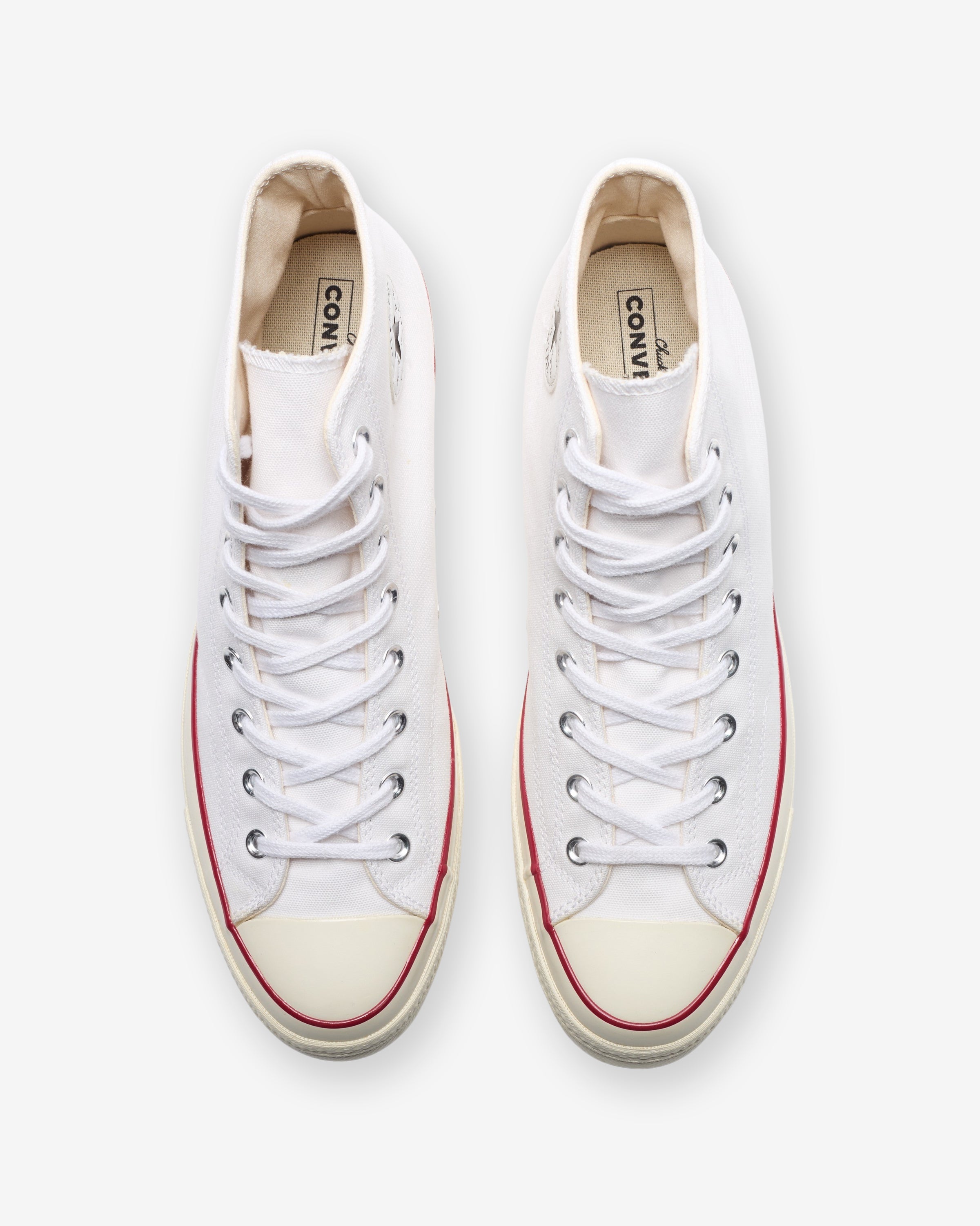 CONVERSE CHUCK 70 HI - WHITE/ GARNET/ EGRET