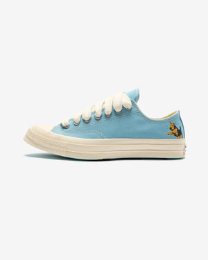 CONVERSE X GLF CHUCK 70 OX - MILKYBLUE/ WHITE