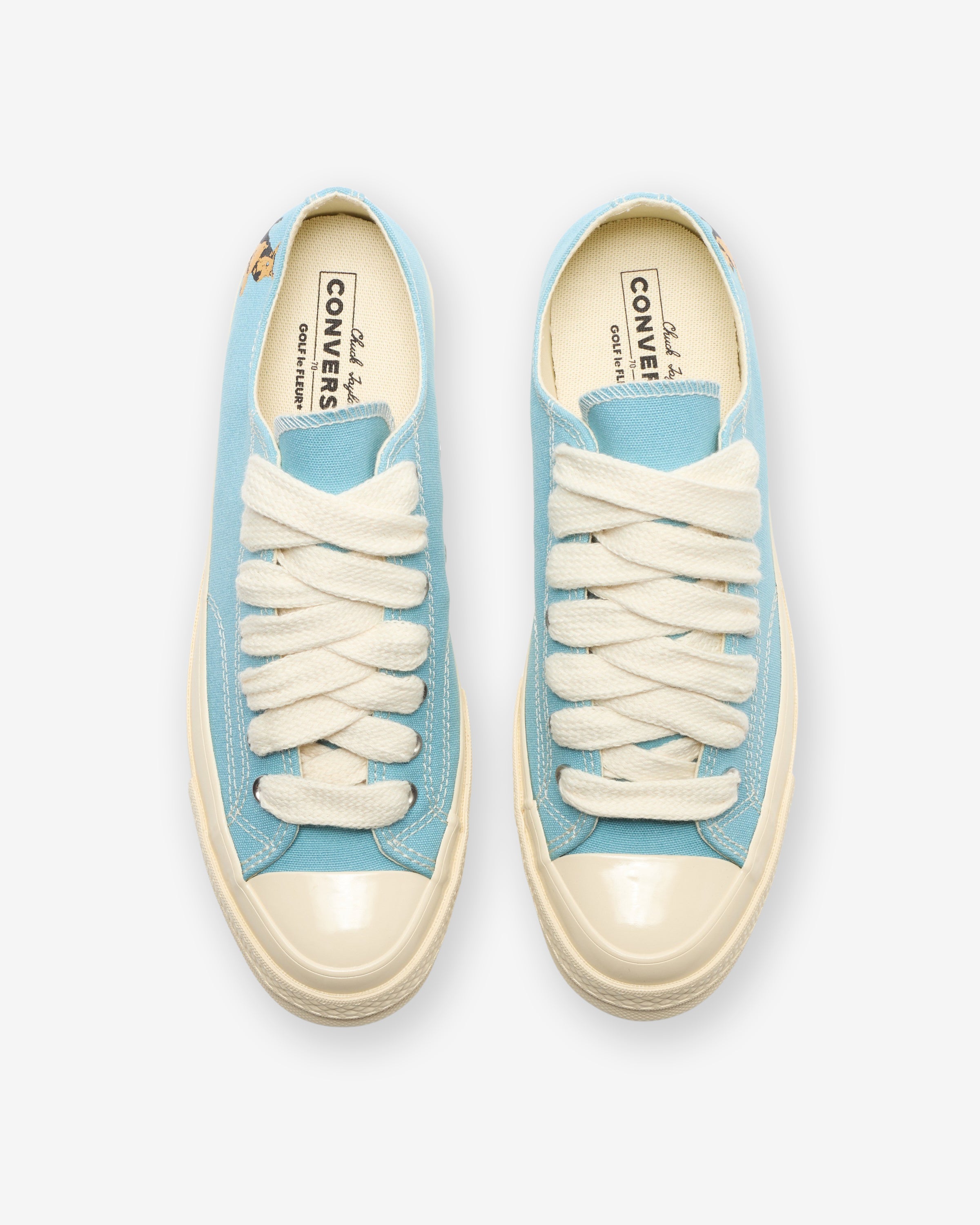 CONVERSE X GLF CHUCK 70 OX - MILKYBLUE/ WHITE