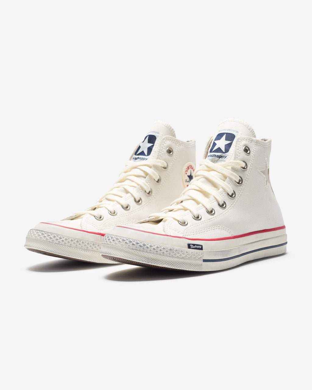 CONVERSE X MADHAPPY CHUCK 70 HI - VINTAGEWHITE/ EGRET - CONVERSE X MADHAPPY CHUCK 70 HI - VINTAGEWHITE/ EGRET