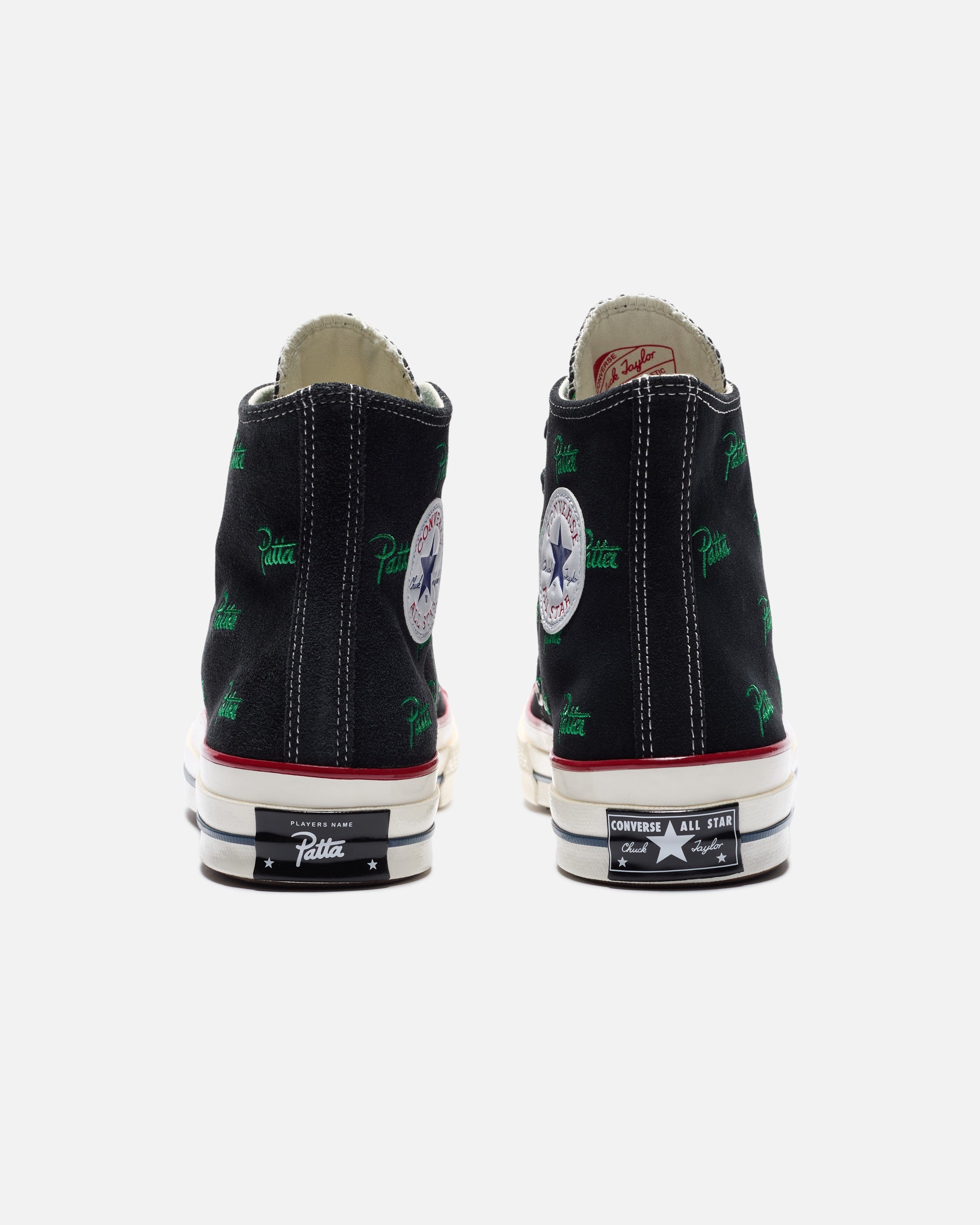 CONVERSE X PATTA CHUCK 70 HI - BLACK/ JOLLYGREEN