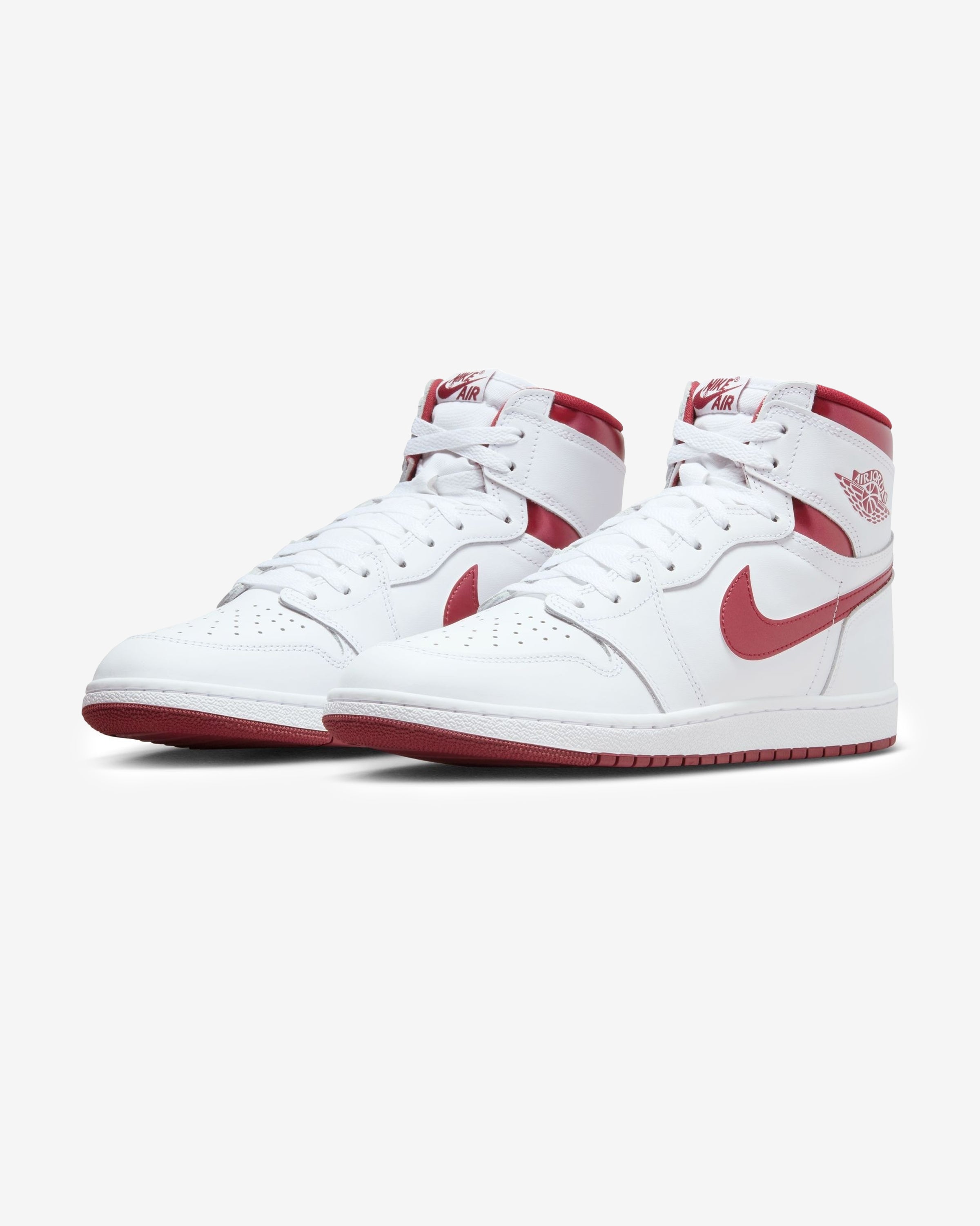 JORDAN AJ 1 HIGH ' 85 - WHITE/ TEAMRED