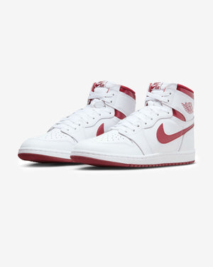 JORDAN AJ 1 HIGH ' 85 - WHITE/ TEAMRED