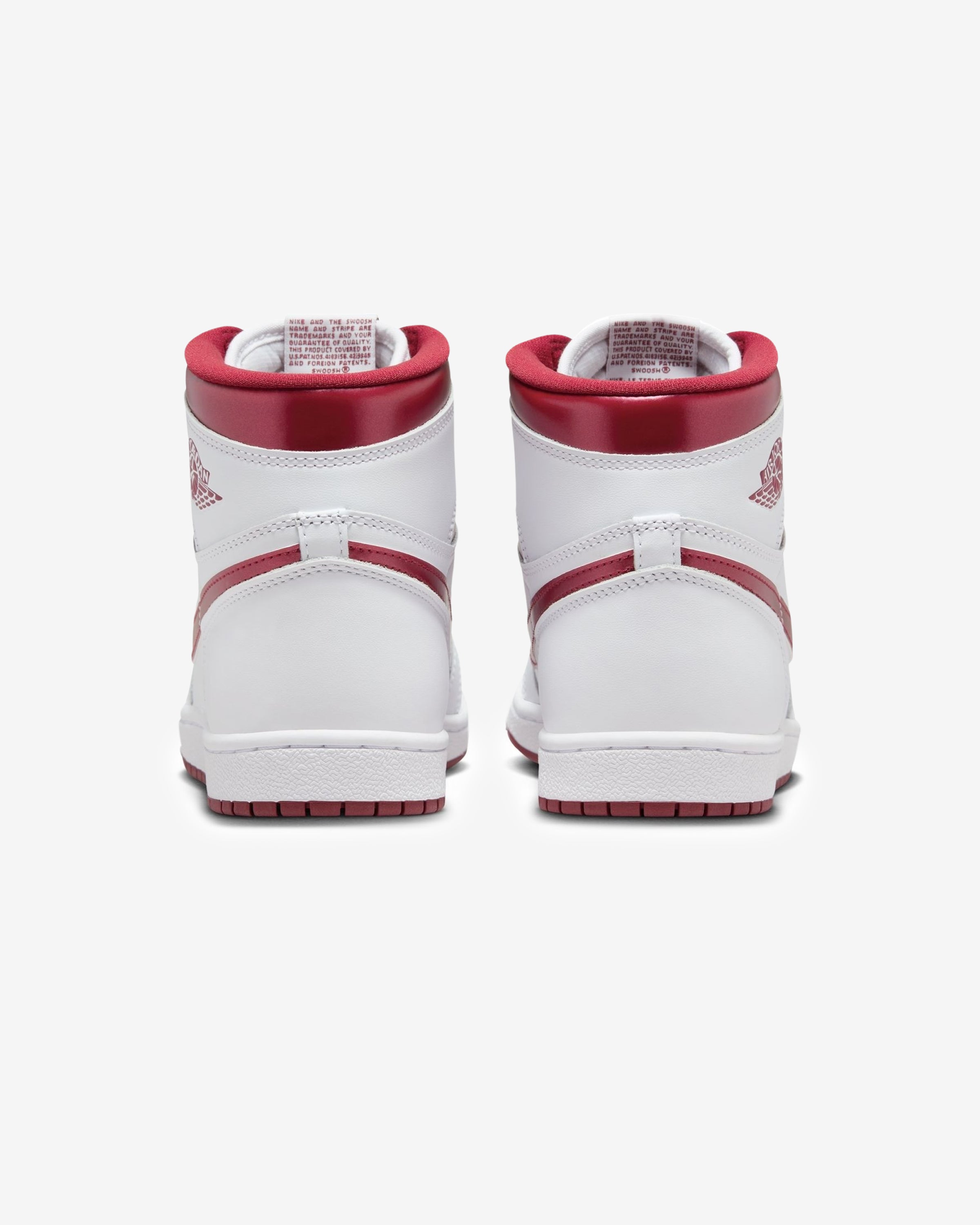 JORDAN AJ 1 HIGH ' 85 - WHITE/ TEAMRED