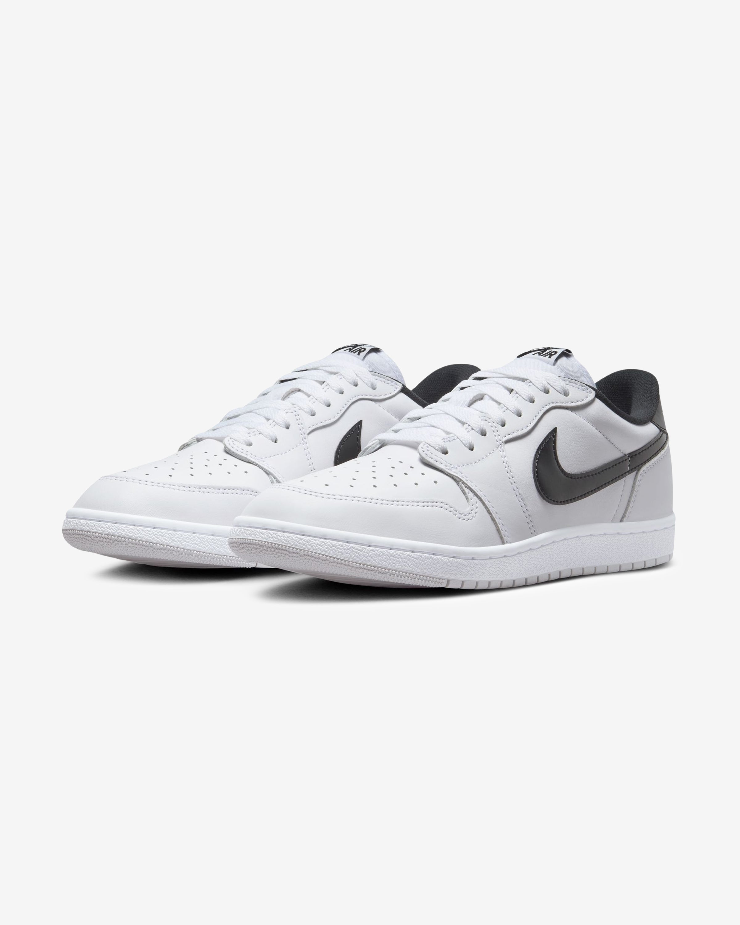 JORDAN AJ 1 LOW 85 - WHITE/ BLACK/ NEUTRALGREY