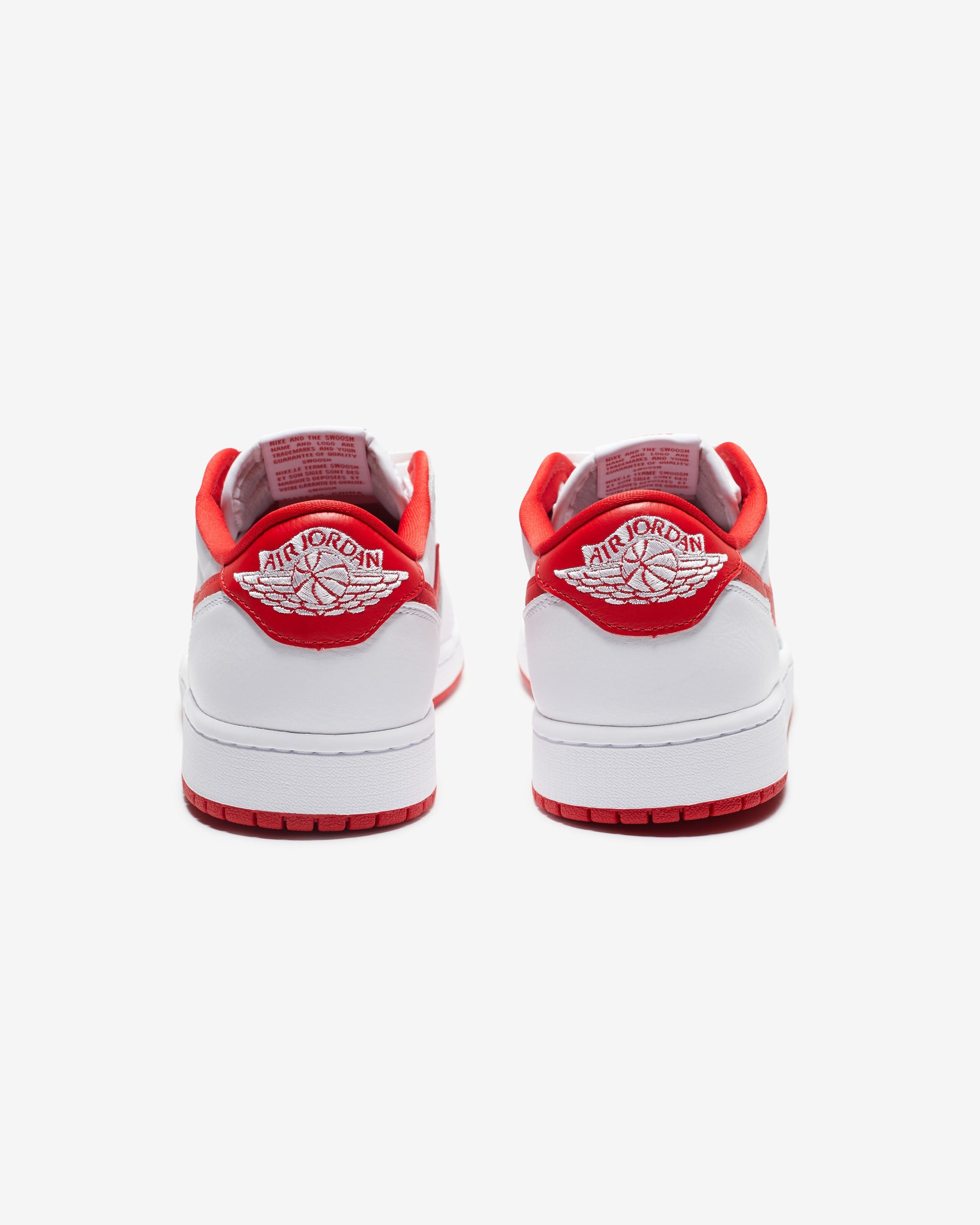 White jordan aj 1 low Clearance
