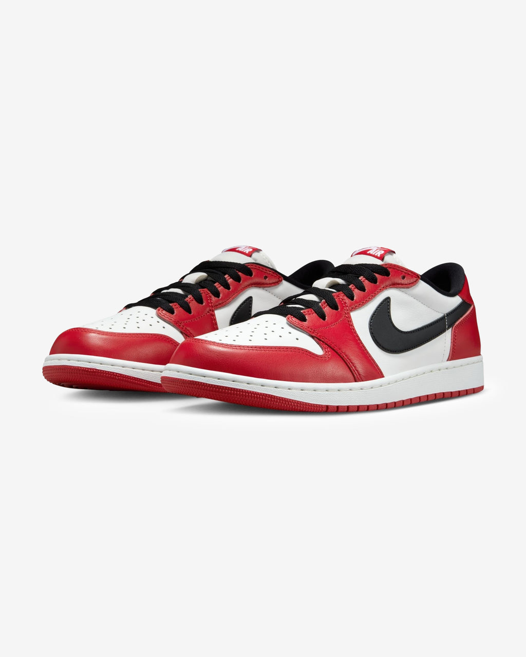 JORDAN AJ 1 RETRO LOW - VARSITYRED/ BLACK - JORDAN AJ 1 RETRO LOW - VARSITYRED/ BLACK