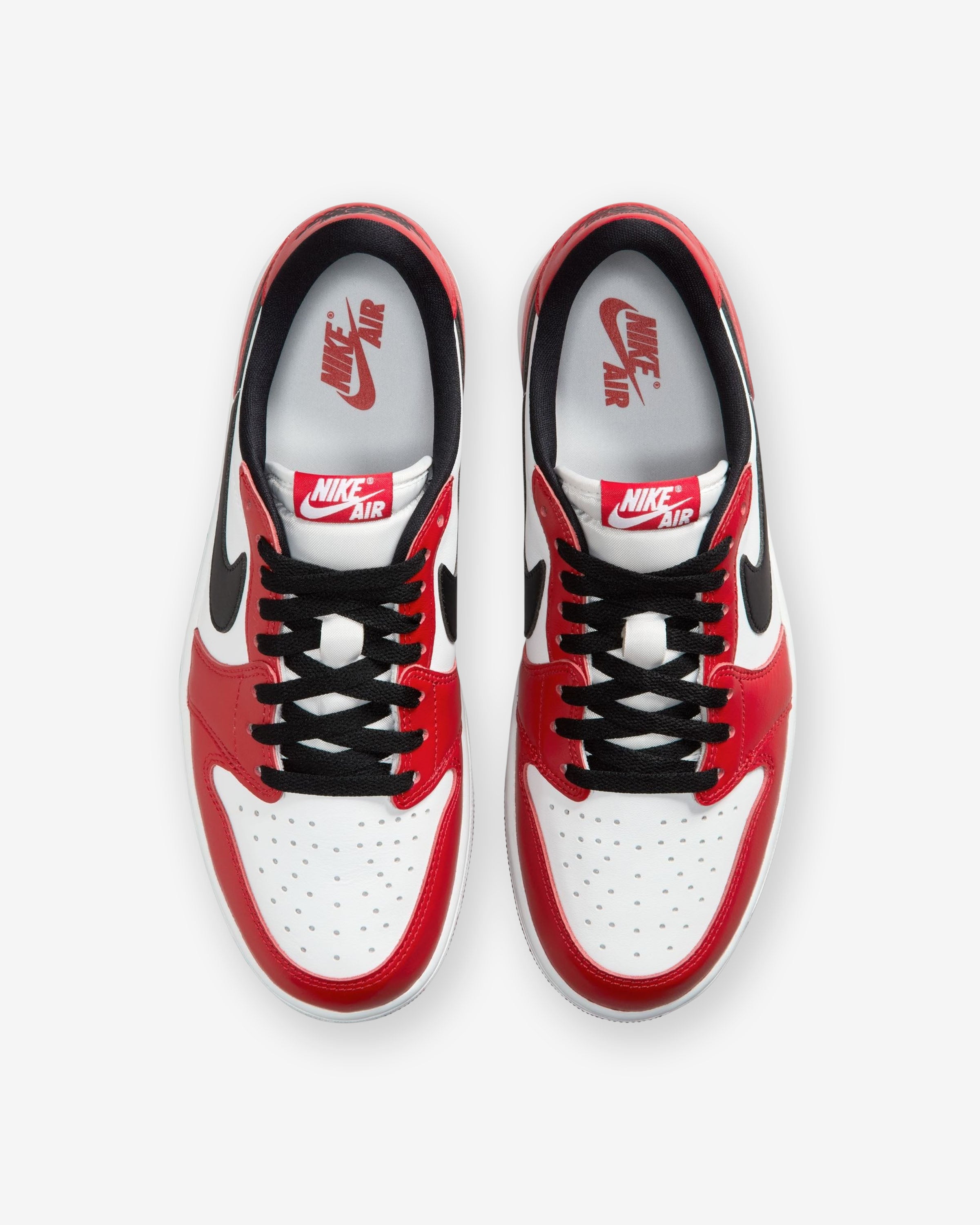 JORDAN AJ 1 RETRO LOW - VARSITYRED/ BLACK