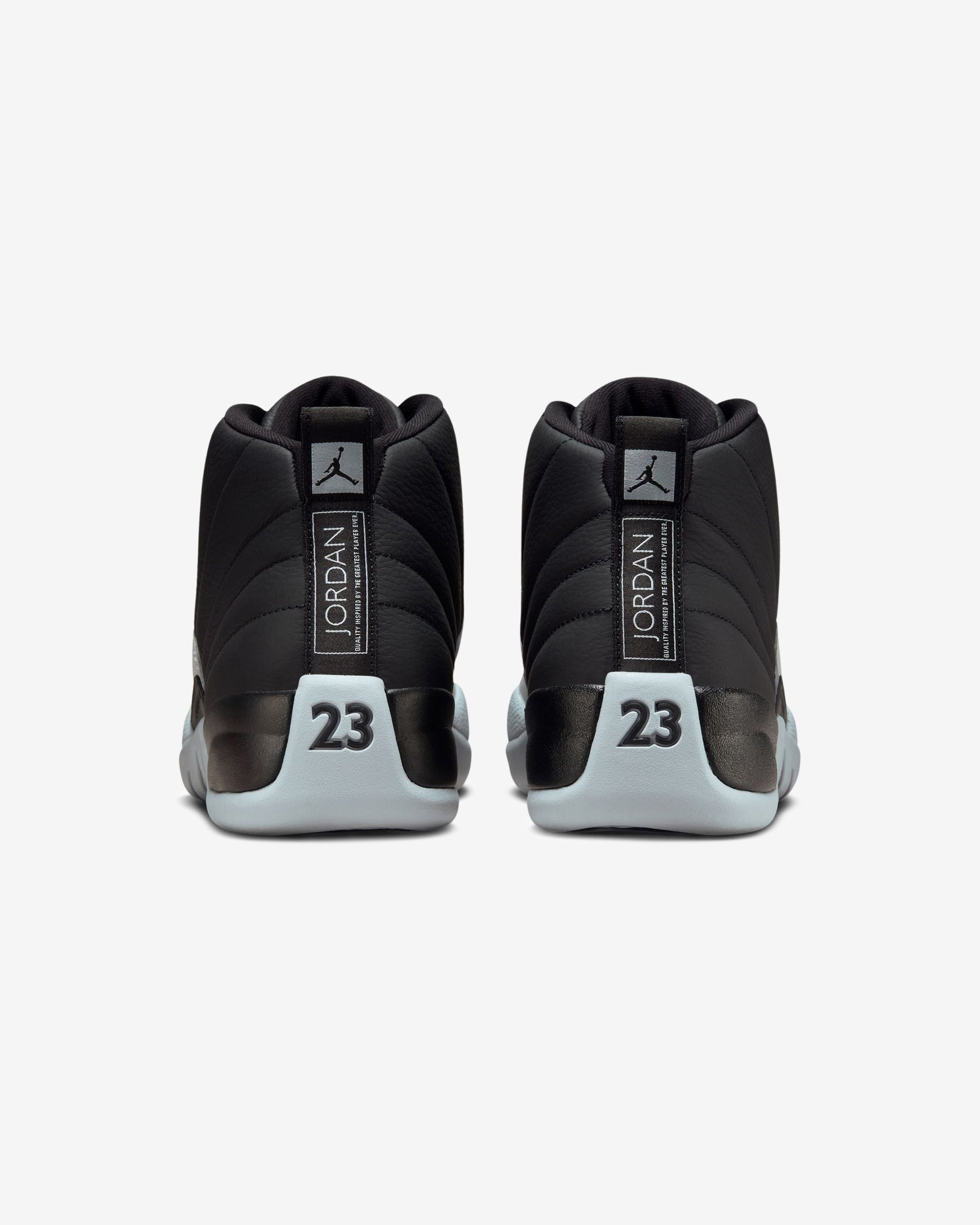 JORDAN AJ 12 RETRO - BLACK/ WOLFGREY