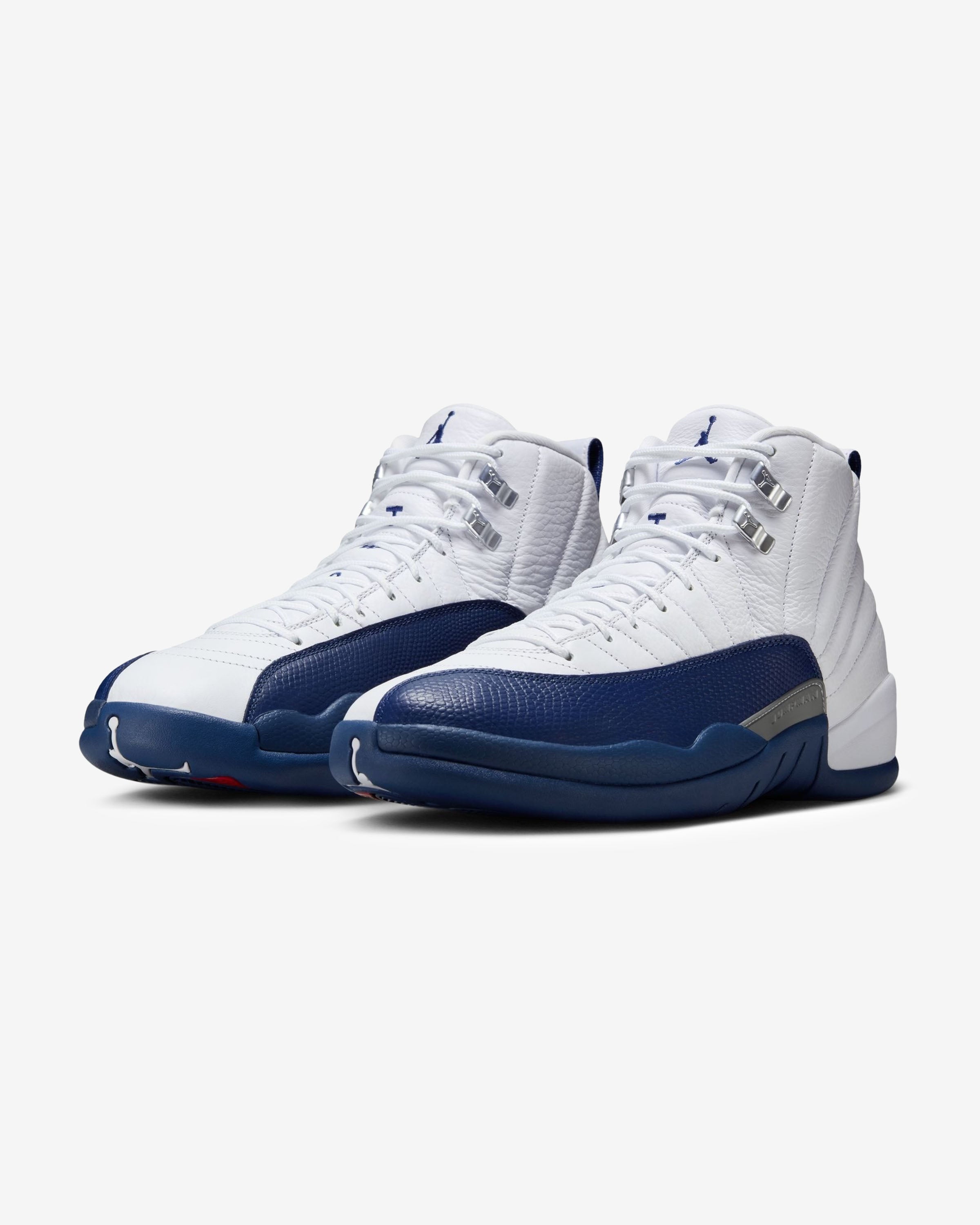 JORDAN AJ 12 RETRO - WHITE/ FRENCHBLUE