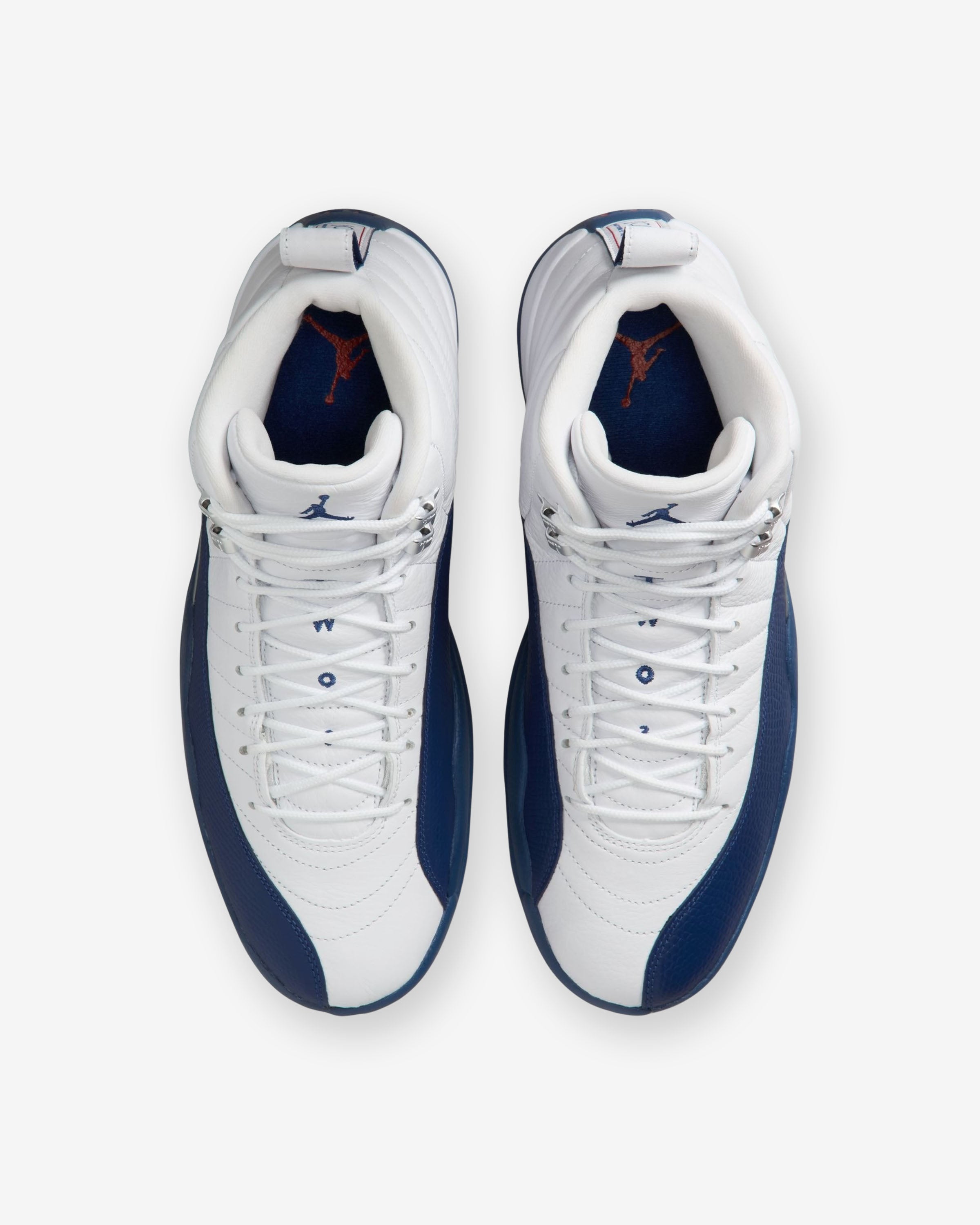 JORDAN AJ 12 RETRO - WHITE/ FRENCHBLUE