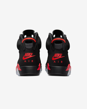 JORDAN AJ 6 RETRO 'INFRARED' - BLACK/ LIGHT CRIMSON – Undefeated