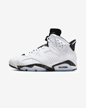 JORDAN AJ 6 RETRO - WHITE/ BLACK