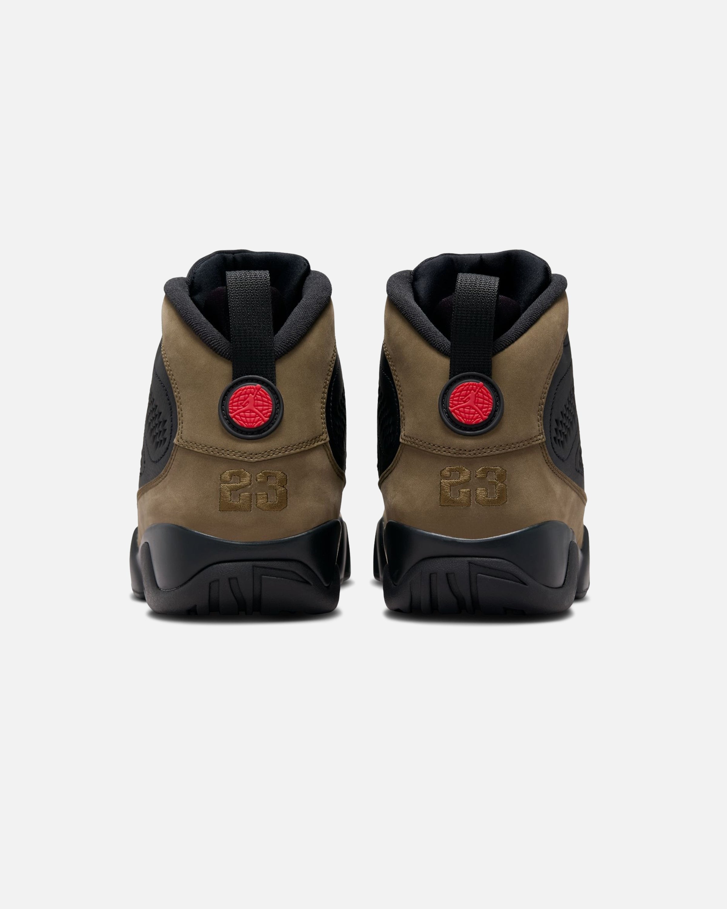 JORDAN AJ 9 RETRO - BLACK/ TRUERED/ LIGHTOLIVE