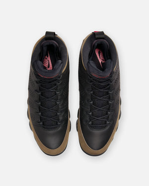 JORDAN AJ 9 RETRO - BLACK/ TRUERED/ LIGHTOLIVE