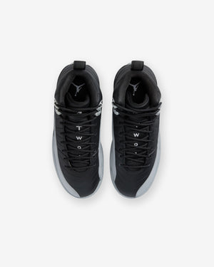 JORDAN GS AJ 12 RETRO - BLACK/ WOLFGREY