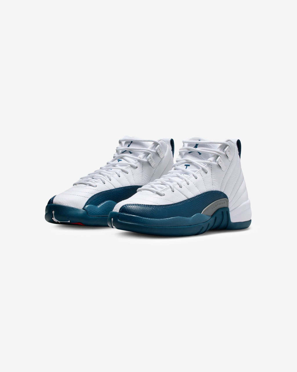 JORDAN GS AJ 12 RETRO - WHITE/ FRENCHBLUE - JORDAN GS AJ 12 RETRO - WHITE/ FRENCHBLUE