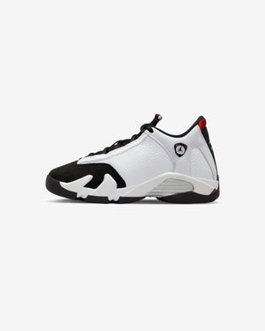 JORDAN GS AJ 14 RETRO - WHITE/ VARSITYRED/ BLACK